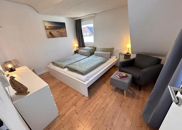 Vier Nordlichter - Grosse Mit Dachterrasse 3 Schlafzimmer Apartment Bensersiel