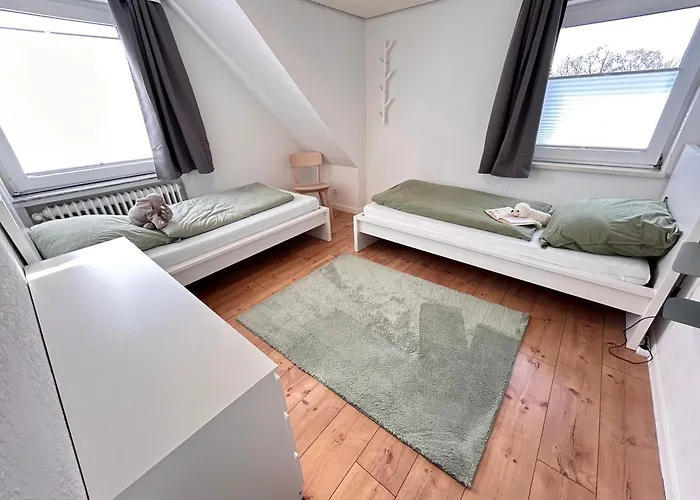Apartment Vier Nordlichter - Grosse Mit Dachterrasse 3 Schlafzimmer